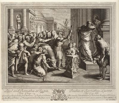 Paul and Barnabus at Lystra