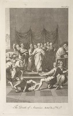 The Death of Ananias