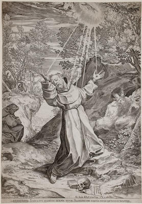 Saint Francis Receiving The Stigmata