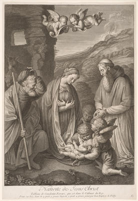 Nativité de Jesus Christ (Nativity of Jesus Christ with a Donor)