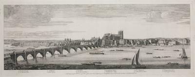 View of the New Bridge at Westminster