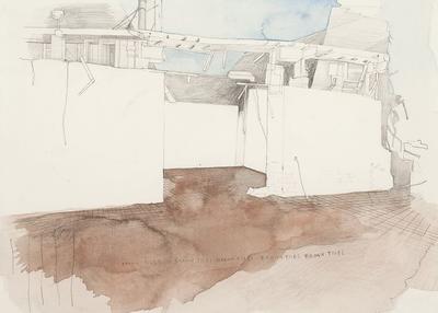 Documentation through Drawing: Demolition at the Auckland Art Gallery (5)