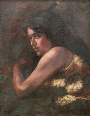 Portrait of a Māori Woman