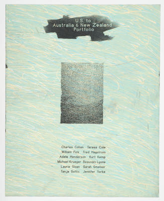 Portfolio Colophon (title page)