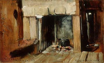 A Settler’s Kitchen, Opua Whanga, New Zealand 1886