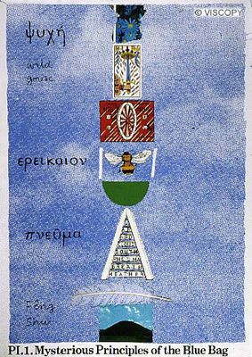 Pl. 1 Mysterious Principle of the Blue Bag