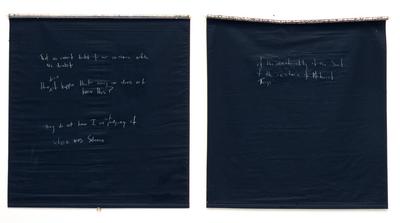 Blind I-II (component parts of the sound installation 'the visible that was')