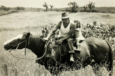 Father and daughter, East Cape