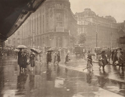 One of London's wet days
