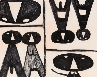 Adam and Eve Composition