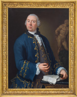 Portrait of William Rouet (1714-1785), scholar and tutor to the Hope Family in Italy