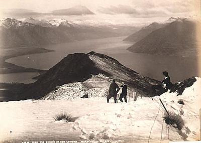 View from the summit of Ben Lomond, Central Otago