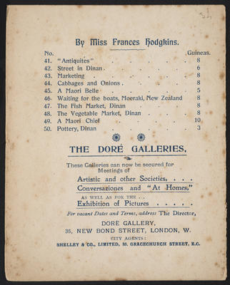 Doré Gallery Exhibition Catalogue