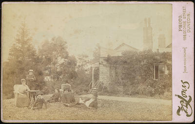 Frances Hodgkins with Family at Waira, Ravensbourne