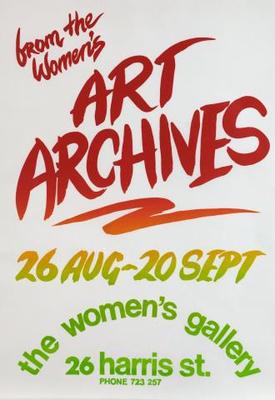From the Women's Art Archives