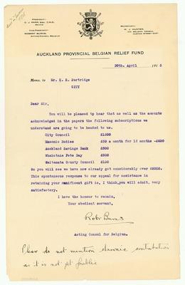 Letter to Henry Partridge from Robert Burns