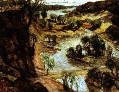 The crossing of the Leichhardt River, North Queensland