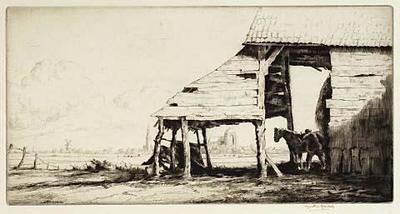 A Dutch Barn, Veere