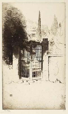 Garden Gate, Bordighera