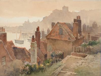 Folkestone - Above the Fishing Harbour