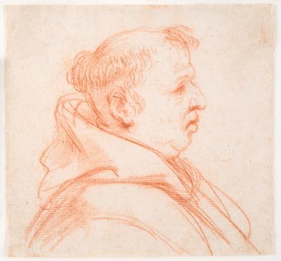 Bust of a Priest in Profile
