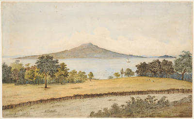 Rangitoto from Takapuna