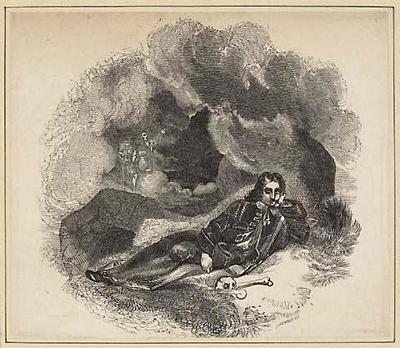Illustration: A Man Meditating on Death