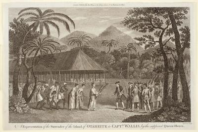 The Surrender of the Island of Otaheite to Captain Wallis