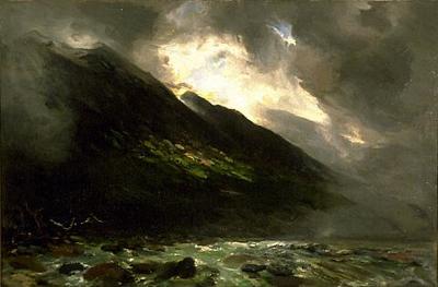 Mount Rolleston and the Otira River