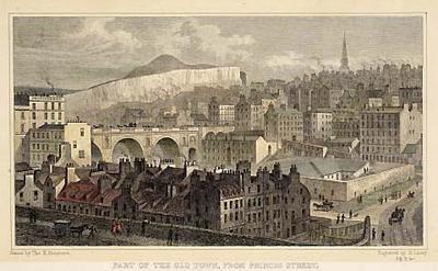 Part of the old town from Princes Street