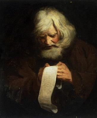 Old Man Reading