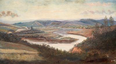River scene Taumarere looking towards Opua