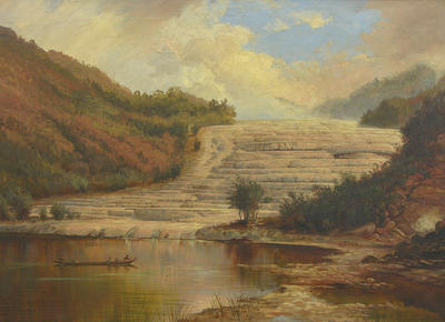 Pink Terrace, Rotomahana
