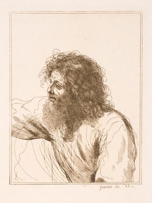 Half-Length Portrait of Bearded Man