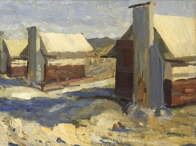 P.W.D. tents, Pumice Country, Taupo