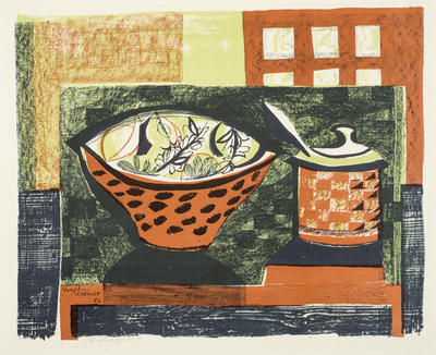 Chequered still life