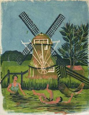 Bathing on the 'Broads'