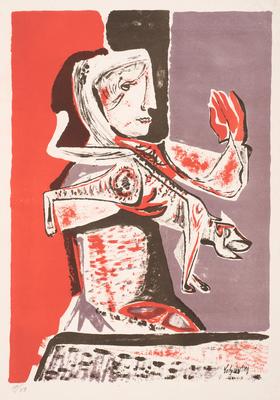 Woman with Cat