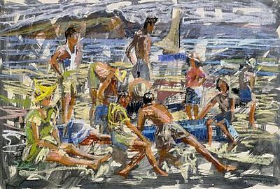 Beach Scene