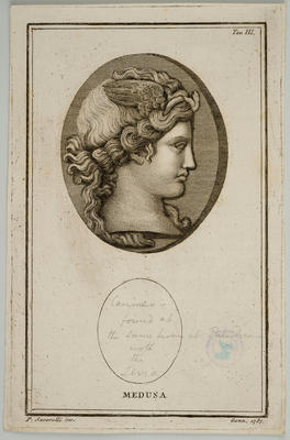 Medusa (Cameo found at Palestrina)