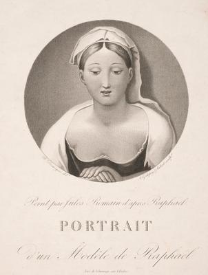 Portrait D'un Modele de Raphael
