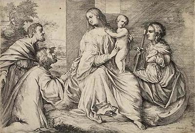 The Virgin and Child with Saint Catherine