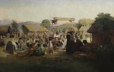 A Native gathering