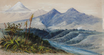 Mount Egmont and the Patua Range