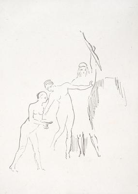 Immédiatement Surgissent Trois Déesses (Immediately Three Goddesses Arise)