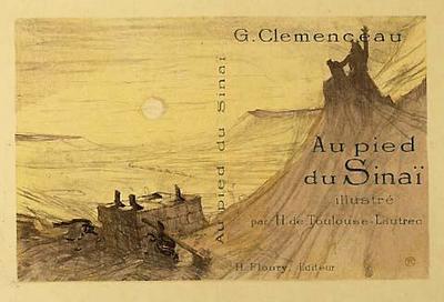 Cover Illustration to Au pied du Sinaï