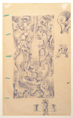Study for 'Big Bass'