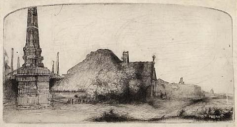Landscape with an Obelisk