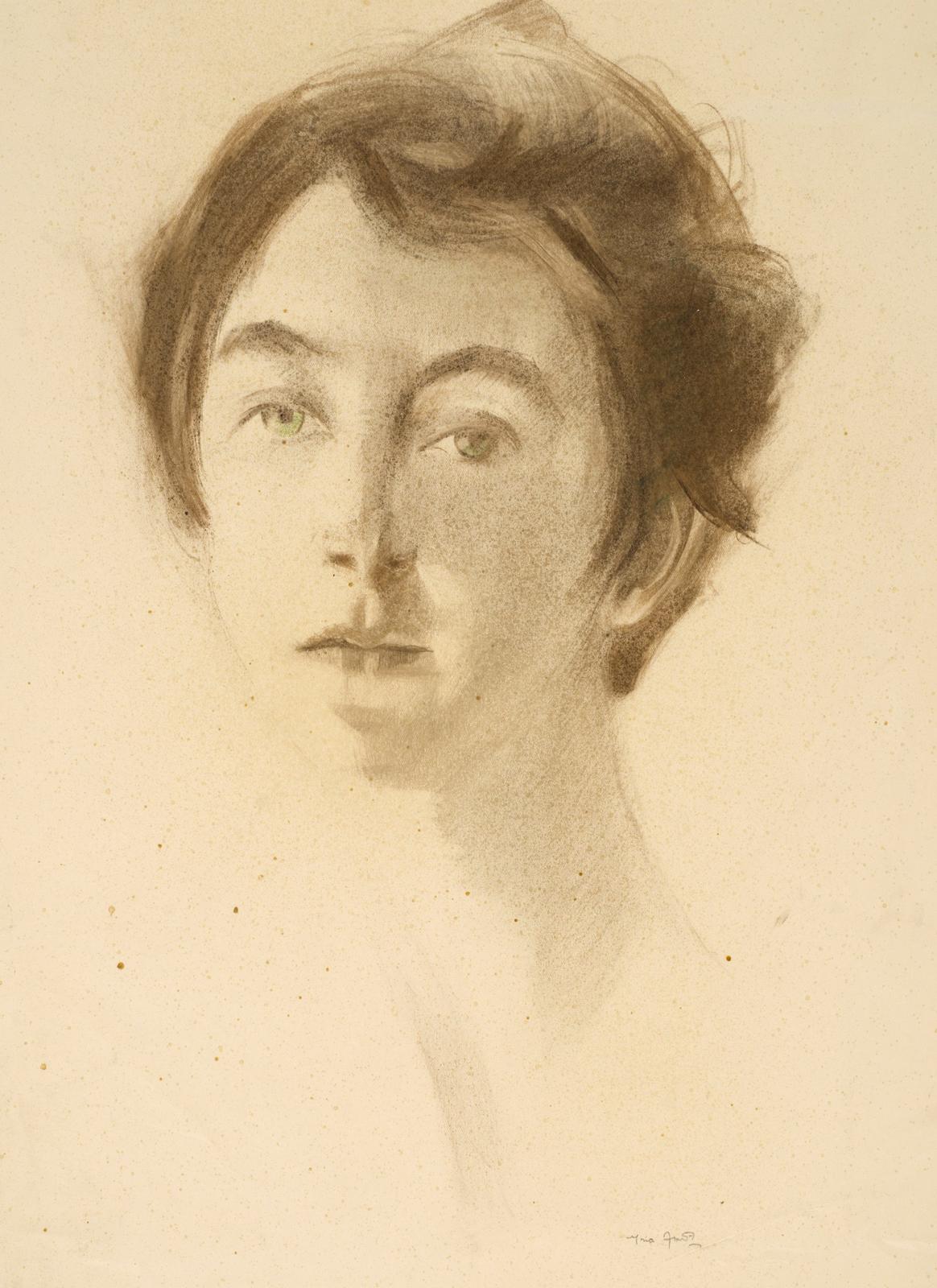 Head of a Young Woman