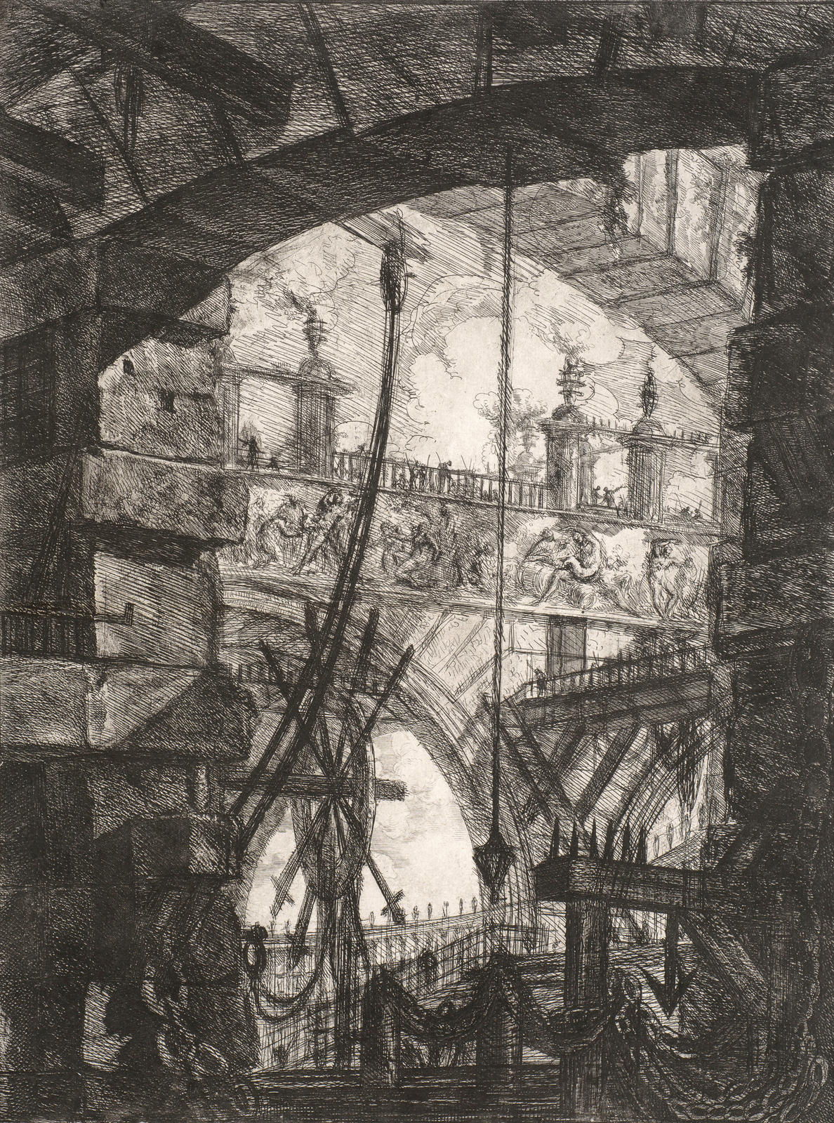The grand piazza - Carcere IV